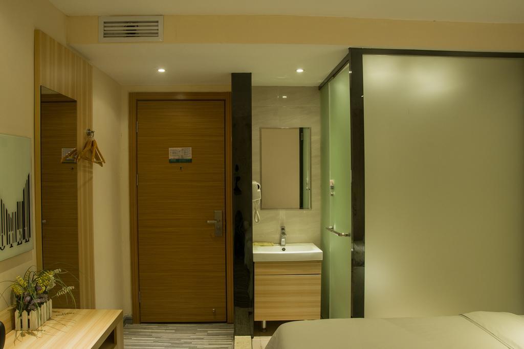 Denise Hotel Apartment Guangzhou Oda fotoğraf